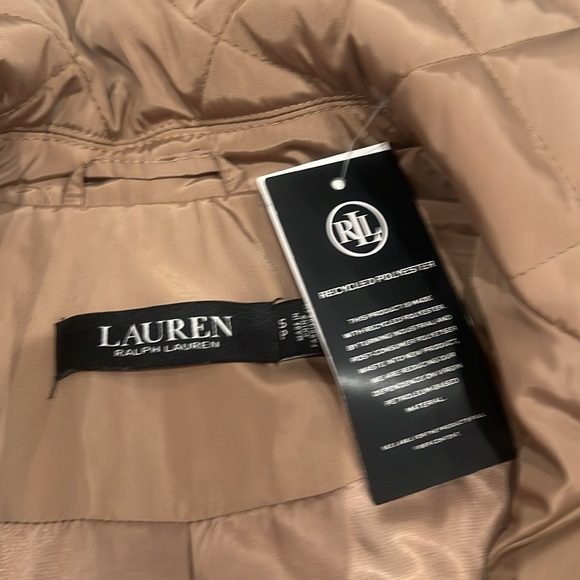 Lauren  Ralph Lauren Crest Patch Quilted Jacket - Picture 5 of 6